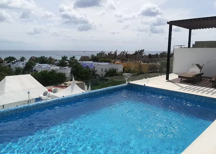 Menesse On The 50m From The Caribbean Ocean By Hola And Land