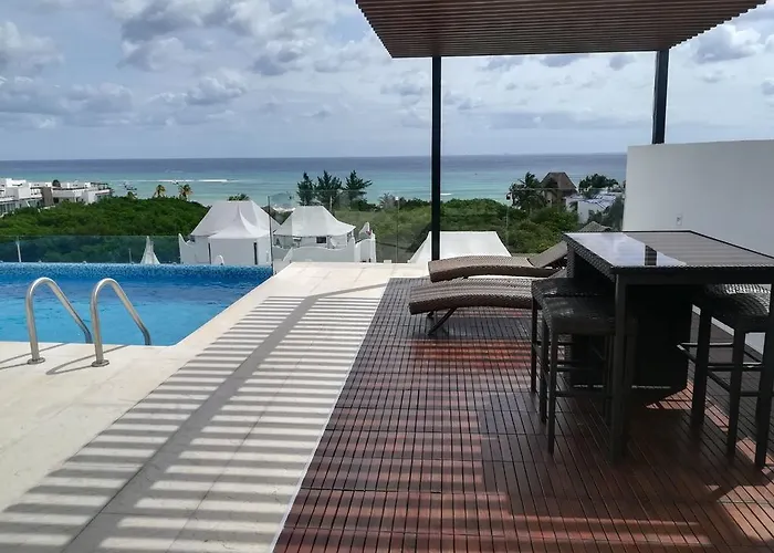 Menesse On The 50m From The Caribbean Ocean By Hola And Land